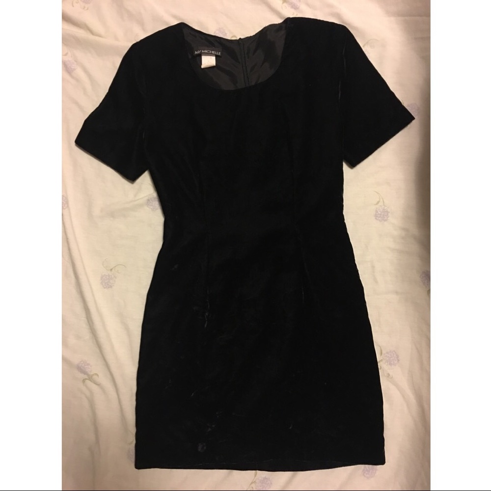 Vintage My Michelle Velvet Dress